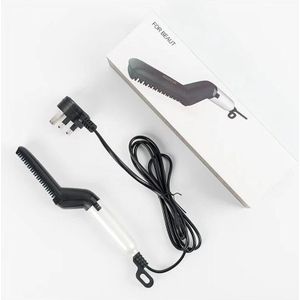 Mannen Haar Krultang M Styler Alle In Een Keramische Hair Styling Iron Kam Baard Stijltang Curler Quick Haar Styler haarverzorging