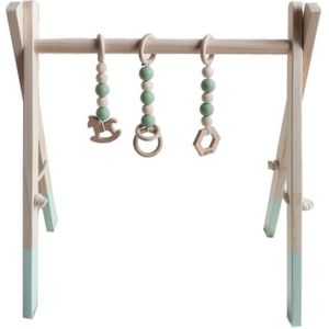 Nordic Stijl Baby Gym Speel Frame Houten Baby Nursery Zintuiglijke Ring-Pull Speelgoed