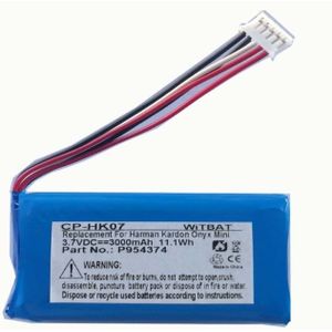 3000 mah Batterij voor Harman/Kardon Onyx Mini Speler Bateria Li-Ion Oplaadbare Vervanging 3.7 v P954374 + Spoor Code