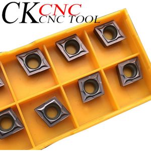 10PCS CCMT09T304 VP15TF carbide insert interne draaigereedschap CCMT 09T304 gezicht frezen draaien gereedschap CNC frezen
