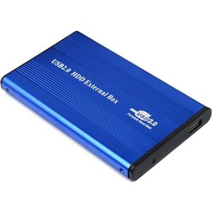 USB2.0 Harde Schijf Schijf Behuizing HDD Externe Box Case Caddy 2.5 &quot;IDE HDD Met LED Licht Voor Desktop Computer PC