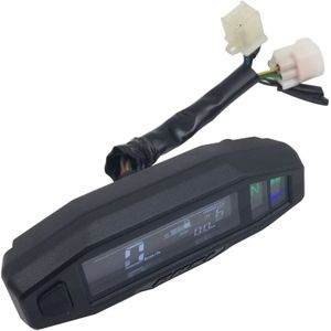 Motorfiets Lcd Snelheidsmeter Digitale Odemeter Elektrische Injectie En Carburateur Meter Voor Russische KR200