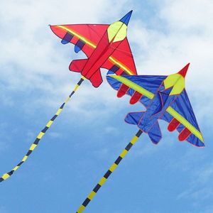 Grappige Sport Flying Kite Vliegtuig Vorm Vliegers Outdoor Vliegende Speelgoed Met Handvat En Lijn Voor Kids Kite Voor Kinderen kids