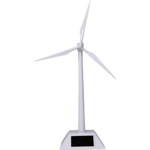 Desktop Zonne-energie Windmolens Model Windturbine Gemonteerd Zonne-energie Abs Plastic Windmolen Educatief Speelgoed