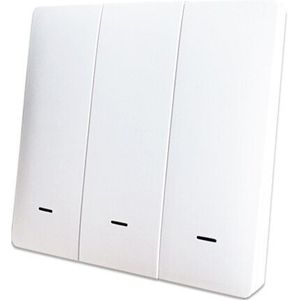 Ewelink Uk 1/2/3 Gang RF433mhz Wifi Smart Single Fire Wire Muur Lichtschakelaar Afstandsbediening Geen neutrale Lijn Schakelaar App Controle