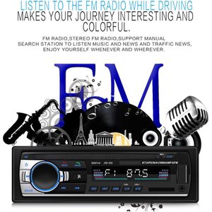 Fm Modulator Auto Mp3 Speler JSD-520 Speler Radio U Schijf Sd-kaart Bt Muziek Fm-zender Telefoon Vervanging Cd/dvd # BL2