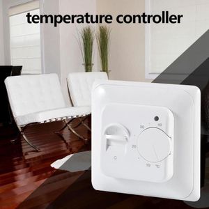 220V 16A Water Elektrische Vloerverwarming Handleiding Kamerthermostaat Warme Vloer Temperatuur Controller Instelling Temperatuur 0-40 ℃