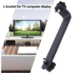 360 Graden Rotatie Universele L Vormige Plank Aluminium Beugel Voor Televisie Computer Type Display L Vormige Houder Rack