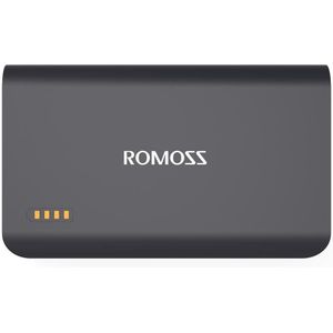 Romoss Zwart Gevoel X 10000Mah Snel Opladen Power Bank Qc 2.0 Draagbare Dual Usb Uitgang Voor Telefoons Tablet Pc