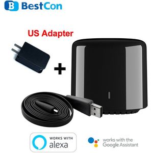 Bestcon RM4C Mini Wifi Ir Smart Home Universele Draadloze Afstandsbediening Via Broadlink App Werkt Met Alexa Google Thuis