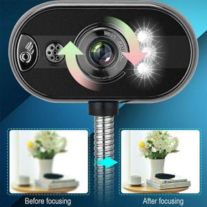 Hd Camera 4-Led Webcam Desktop Computer Pc Video Usb Microfoon Night 1Pcs
