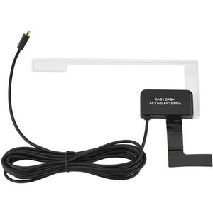 Draagbare Mini Radio Auto Dab + Digitale Radio Ontvanger + Dab Box Usb Aansluiten Met Antenne Voor Android Systeem Dab ontvanger Kit