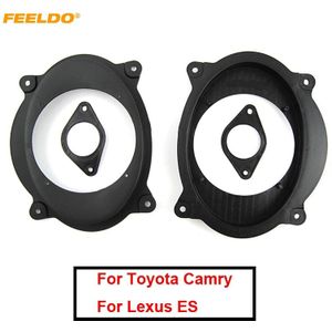 FEELDO 1 Paar Auto Stereo Speaker Spacer Mat voor Toyota Camry &amp; Tacoma Veranderen 6x9 &quot;tot 6.5 &quot;Front Speaker Adapter Spacer Ring Pads