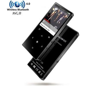 CHENFEC C9 Touch Knop 16GB MP3 Speler met Bluetooth HiFi Muziekspeler 1.8 Inch Tft-scherm met Ingebouwde Luidspreker MP4 speler