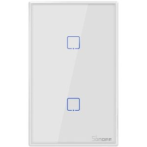 Sonoff T1 Tx Smart Panel Wifi Smart Switches Met 1/2/3 Gangs Smart Touch Schakelaar Voor Google Home Alexa smart Home Eu & Uk & Us