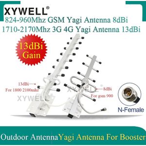 8dBi/13dBi Gain 3g 4g GSM Antenne 2g 3g Yagi Antenne 2g 3g 4g 900/1800/2100 Outdoor Antenne 2G 3G 4G LTE Externe Yagi Antenne