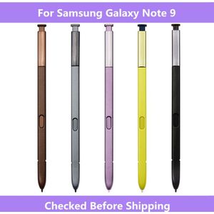 Zwart/Geel/Paars/Grijs Stylus Pen Capacitieve Pen Voor Samsung Galaxy Note 9 N9600 Touch Screen Pen voor Samsung Note 9 S pen