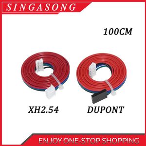 XH2.54 1 Meter Dupont Kabel 4 pin Stappenmotor Draad Deel Vrouwelijke aan Vrouwelijke Zwart Wit Terminal Lijn 3D Printers onderdelen
