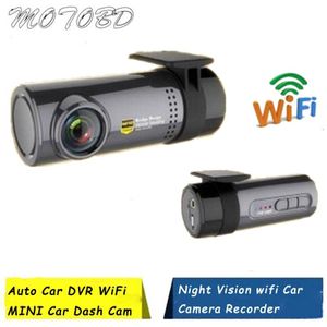 Auto DVR Engels Russisch Voice Control USB 1280*720/30fps HD Nachtzicht wifi Auto Camera Recorder wiFi MINI Auto Dash Cam