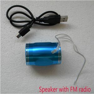 Draagbare Fm Digitale Versterker Mini Speaker, Hifi Stereo Computer Speakers MP3 Speler Tf/Sd Kaarten