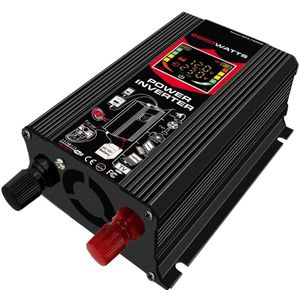 6000W 12V naar 220 V/110 V Smart Display Car Power Inverter Converter Adapter Dual USB Spanning transformator Gemodificeerde Sinus