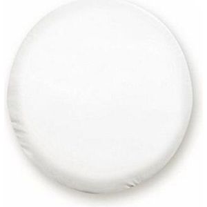 1Pcs Car Pure White 13 '',14"", 15 "",16"",17 "",18'' Inch Pvc Pu Reservewiel Tyre Wheel Valve Cover Wielen Accessoires