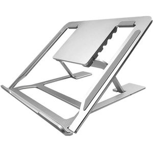 Besegad Opvouwbaar Verstelbare Aluminium Laptop Tabletten Ondersteuning Stand Bracket Houder voor Apple Macbook Mac Book Pro Air Computer