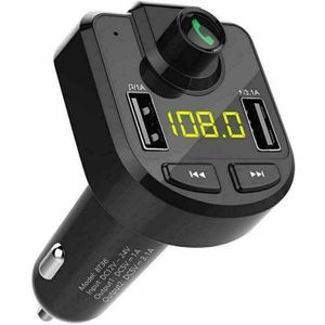 Draadloze Bluetooth MP3 Speler Handsfree Car Kit Fm-zender Ondersteuning Tf Card U Disk 3.1A Snelle Dual Usb Charger Power adapter