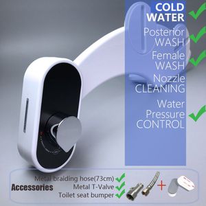 Aankomst Bidet Vrouwelijke Bidet Dual Nozzle Bidet Wc Bidget Wc Hygiënische Bidet Toilet Seat Attachment Bidet Voor Vrouwen