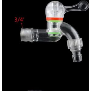 PP Thuis Vervanging Clear Water Tap Kranen voor Water Dispenser Wasmachine