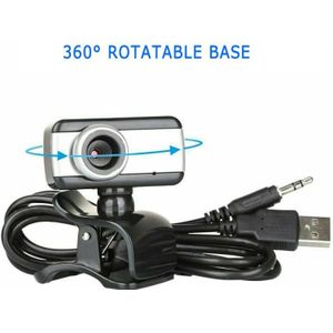 Hoge Resolutie Hd Usb 2.0 Webcam Met Microfoon Laptop Desktop Pc Computer Web Camera Voor Desktop Laptop Pc