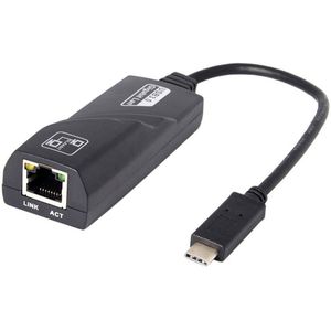 Usb C Tot 1Gbps Ethernet Adapter Thunderbolt 3/Type-C Om RJ45 Gigabit Ethernet Lan Network Adapter compatibel Voor Reizen #77