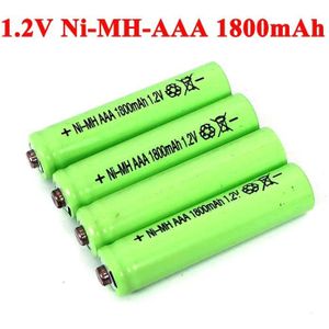 1.2V Ni-Mh Aaa Batterijen 1800Mah Oplaadbare Ni Mh Batterij 1.2V Aaa Voor Elektrische Afstandsbediening Auto Speelgoed rc Ues