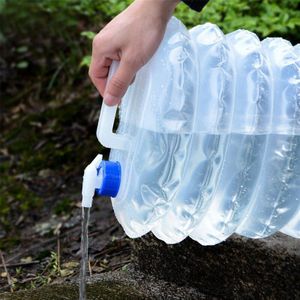 Draagbare Outdoor Auto Camping Plastic Opvouwbare Emmer Pe Compressie Expansievat Ketel Opvouwbaar Opvouwbare Water Emmer