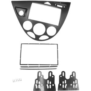 2 Din Radio Fasica Voor Ford Focus / Fiesta Stereo Panel Radio Trim Kit Gezicht Frame Lhd Inbouwen Installatie