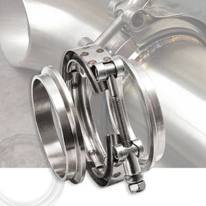 3 &#39;&#39;Inch SS304 V-Band Klem Rvs M/F 3 V Band Turbo Uitlaat Downpipe