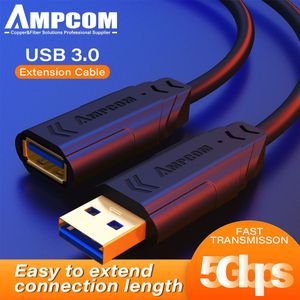 AMPCOM USB Verlengkabel USB 3.0 Kabel usb Extender voor USB Toetsenbord, Muis, a-Male naar A-Female Adapter Cord