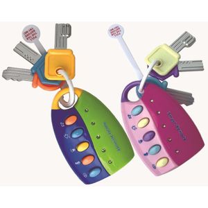 Kinderen Highly Gesimuleerde Afstandsbediening Autosleutel Lock Verlichting Muziek Combinatie Puzzel Educatief Speelgoed Voor Early Baby.