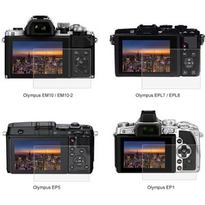 Puluz Voor Olympus EPL7/EPL8/EM10 Ii/EP5/EM1/EM10 2.5D 0.3Mm 9H helder Gehard Glas Screen Protector Digitale Camera Lcd Film