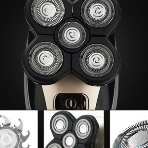 5 Heads 4D Elektrisch Scheerapparaat Mannen Scheerapparaat Multifunctionele Baard Scheermes Elektrische Trimmer 5 In 1 Baard Scheren Machines