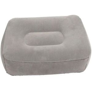 Opblaasbare Draagbare Reizen Zachte Voetsteun Kussen Bed Kussen Voetsteun Pad Pvc Voor Travel Massage Auto Voor Vliegtuig Trein Kantoor thuis