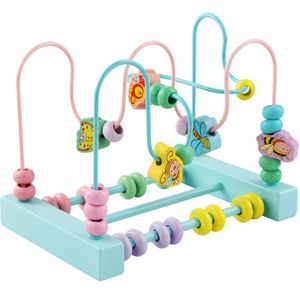 Kralen rond de macarons baby kralen armband 6-12 maanden jongen baby meisje educatief speelgoed 1-2- 3 anniversary vroege onderwijs