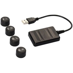 Tpms Bandenspanning Monitor Systeem Voor Android Autoradio Speler Usb Bandenspanningscontrolesysteem Externe/Interne Sensor