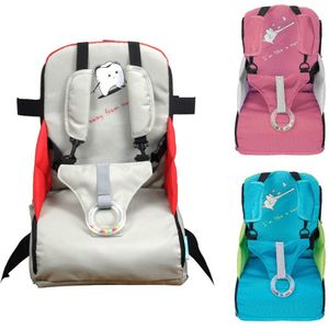 Hoge Stoel Babyvoeding Verstelbare Riem Oxford Doek Kinderen Booster Seats Comfortabele Baby Dining Vouwen Reizen Kruk