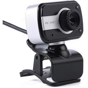 HD Webcam USB Computer Web Camera for PC Laptop Desktop Video Cam with Microphone Clips-On SDF-SHIP