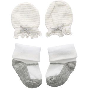 Baby Sokken Baby Sok En Mitten Set Baby Handschoenen En Sok Katoenen Sokken Voor Pasgeboren