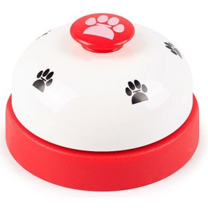 Pet Training Supply Voetafdruk Metalen Dining Bell Huisdier Speelgoed Training Call Bell Voor Zindelijkheidstraining Hond Kat Speelgoed