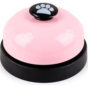 Pet Training Supply Voetafdruk Metalen Dining Bell Huisdier Speelgoed Training Call Bell Voor Zindelijkheidstraining Hond Kat Speelgoed