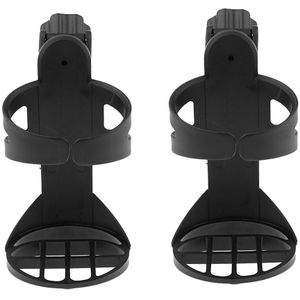 2x Universal Kinderwagen Bidonhouder Bekerhouder Antislip Voor Rolstoel, Kinderwagen/Wandelwagen