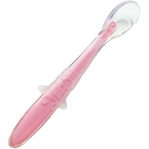 Baby Volledige Siliconen Lepel Zachte Baby Training Lepel Kinderen Servies Cartoon Lepels